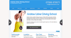 Desktop Screenshot of andrewusher.co.uk